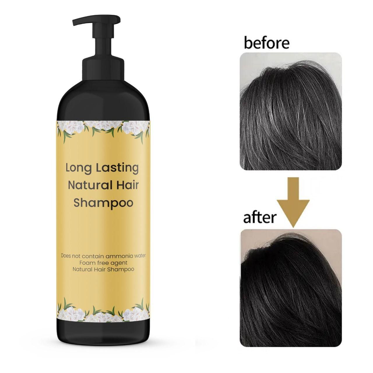 Long Lasting Natural Hair Dye Shampoo (Pack of 2)