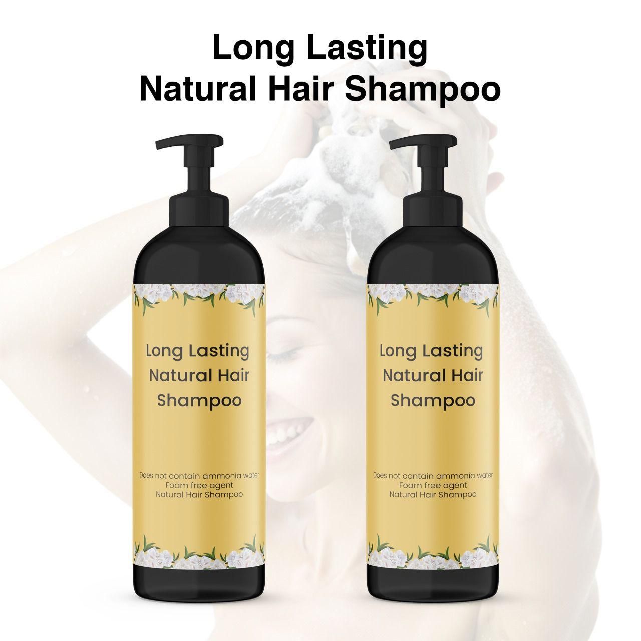 Long Lasting Natural Hair Dye Shampoo (Pack of 2)